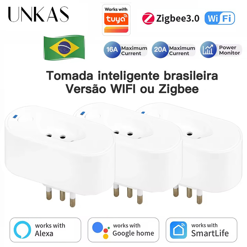 Smart Home Or Smart Home - UNKAS werkt met Tuya Brazil Plug