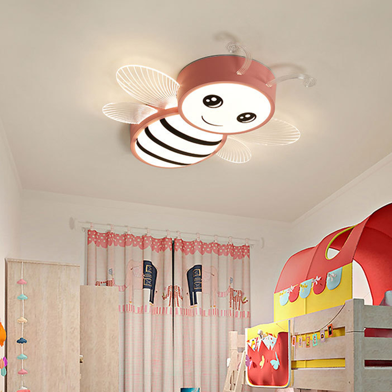 Smart Home Yellow - Nordic acryl plafondlampen woondecoratie kawaii kamer