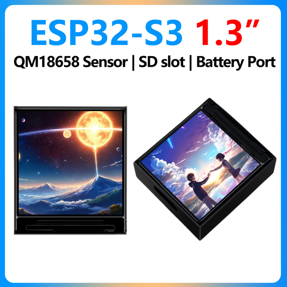 Smart Home Arduino - Waveshare ESP32-S3 1.3 inch LCD Mini