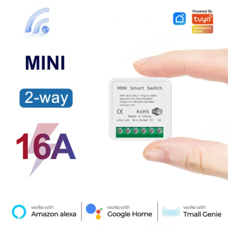 Smart Home Villa - Tuya Mini 16A WiFi Switch Smart