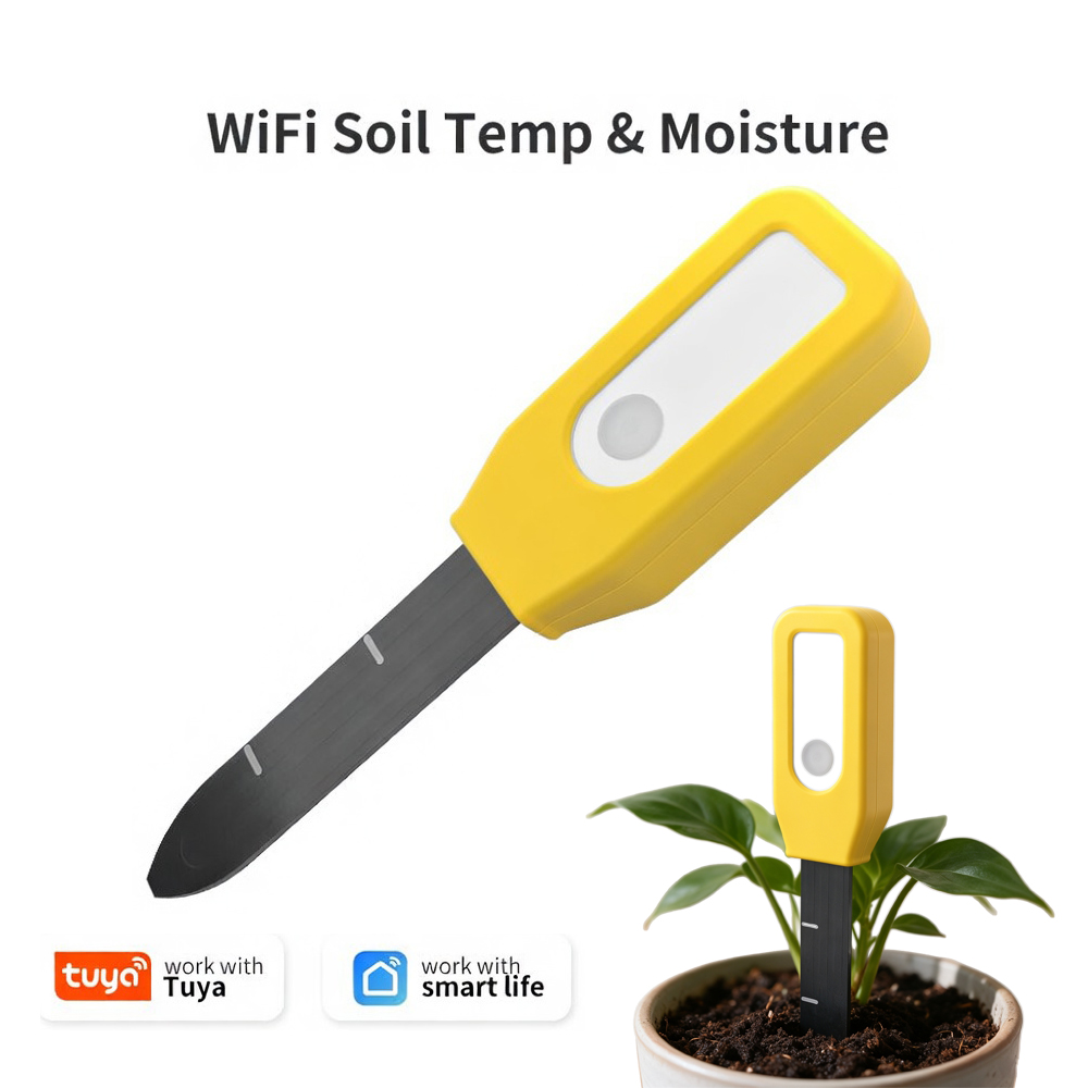 Smart Home Full System - YFK Tuya WiFi Bodemtemperatuur- en vochtigheidssensor