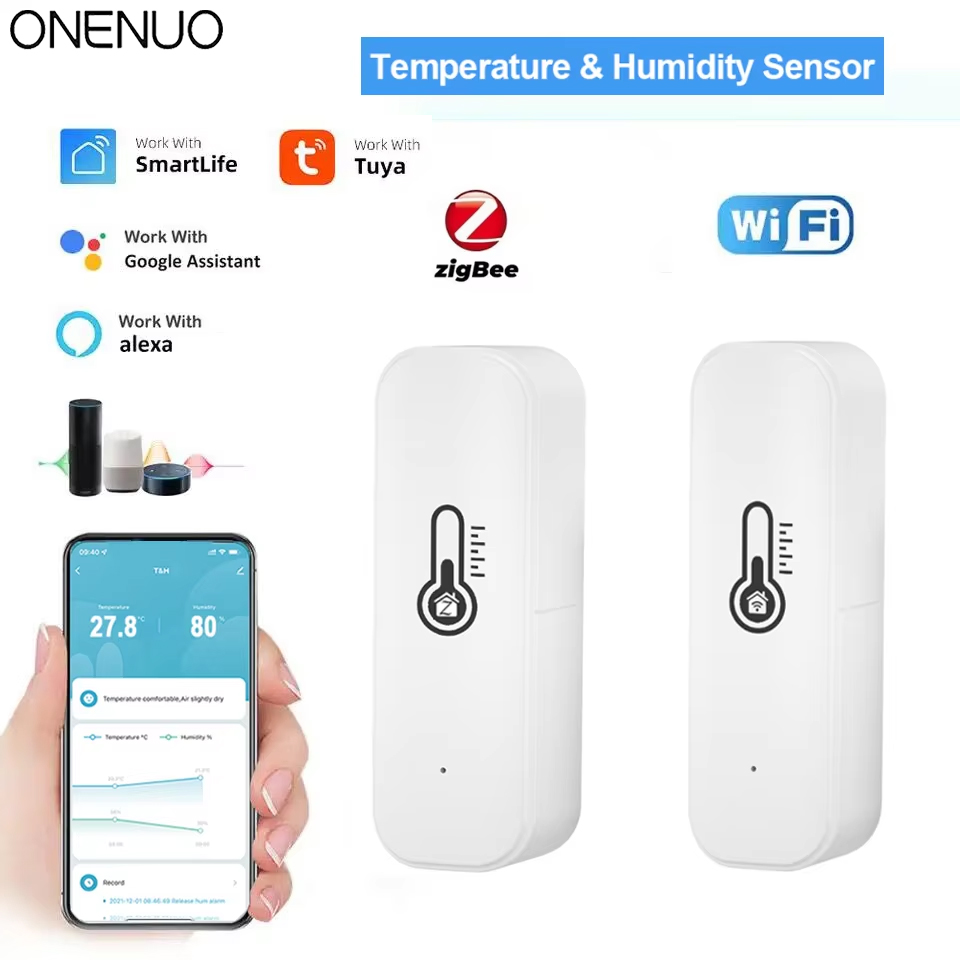 Smart Home Or Smart Home - Tuya Zigbee of WiFi temperatuur-vochtigheidssensor Thuis