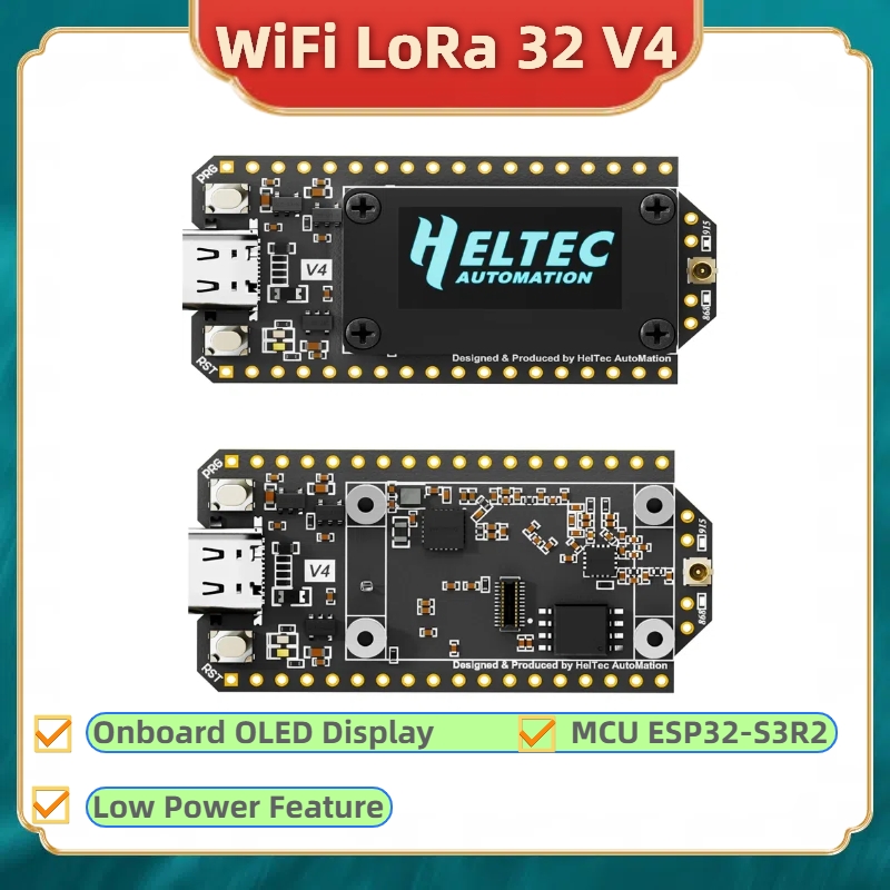 Smart Home Arduino - Meshtastic Heltec Wifi LoRa 32V4 GPS