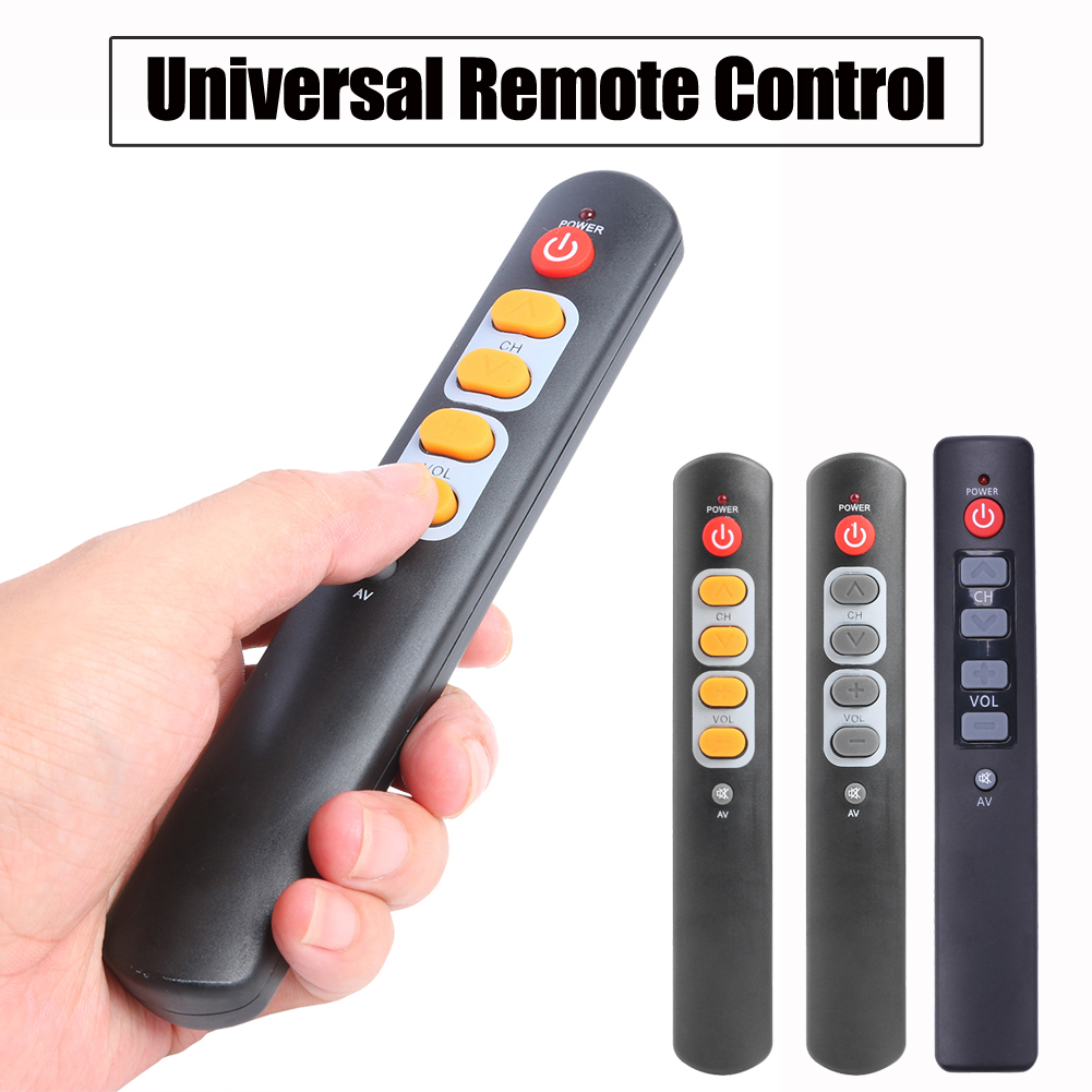 Smart Home Yellow - Universele 6 Key Learning Afstandsbediening Grote