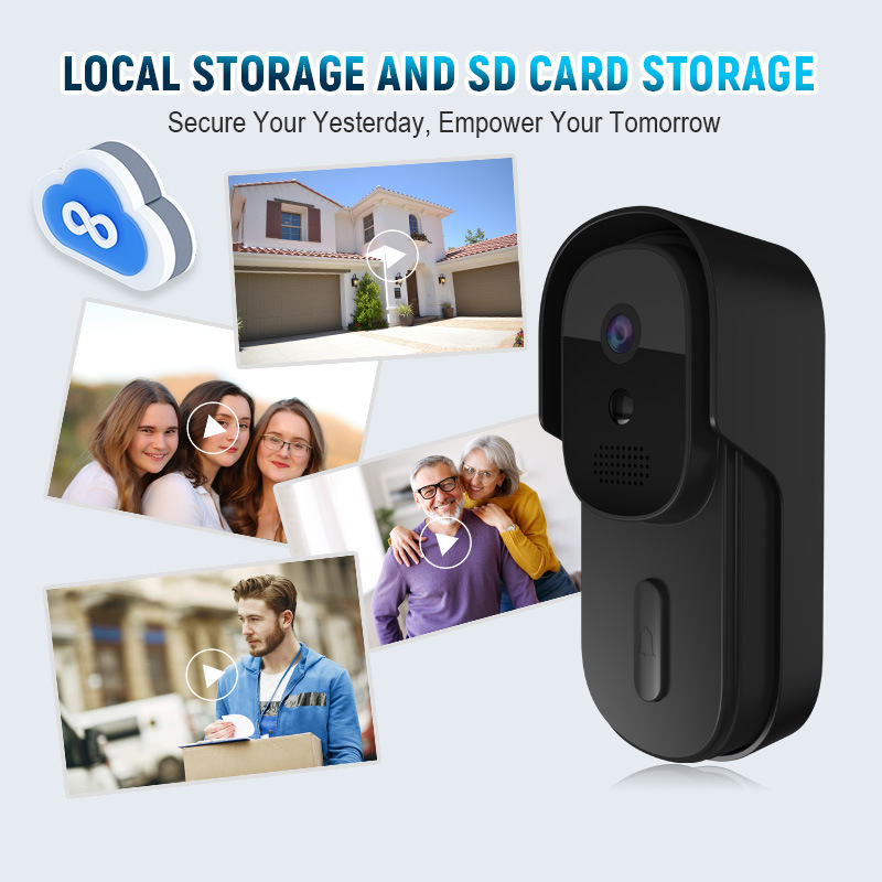 Smart Home Cctv - Tuya Video Deurbel 2MP Waterdicht 1080P