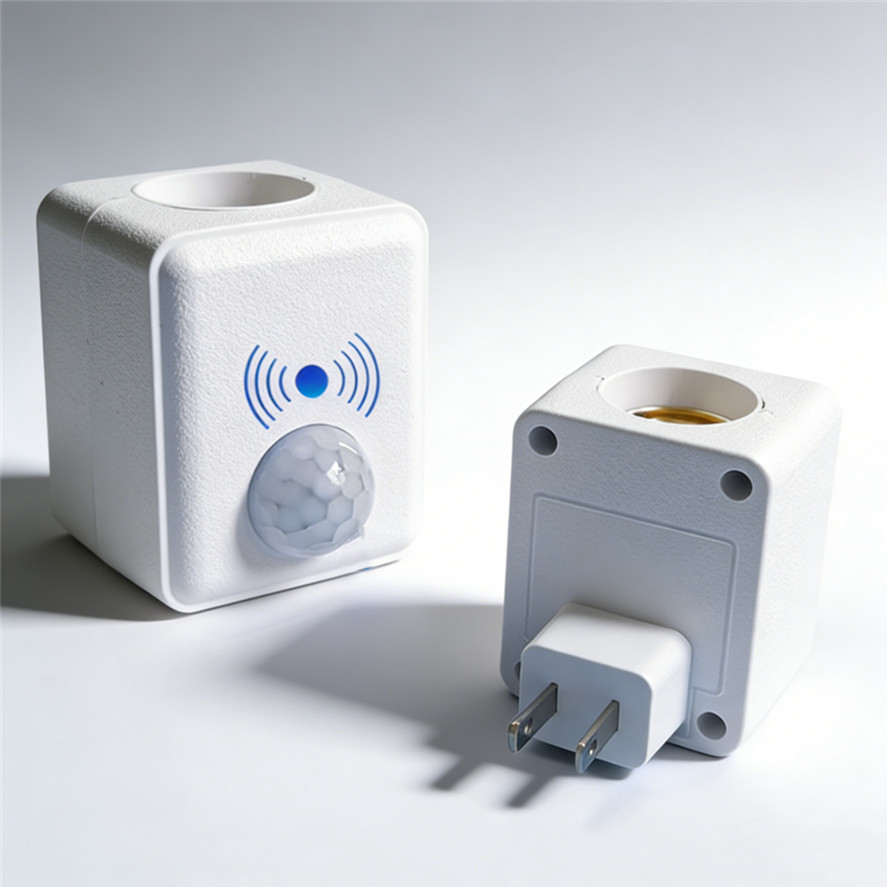 Voice Control Light Bulb - E27 PIR Bewegingssensor Led Schakelaar Lampvoet