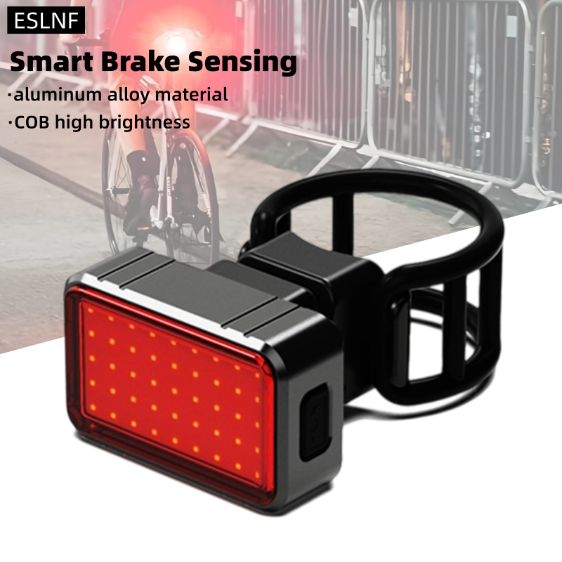 Smart Night Light - USB Oplaadbaar Fietsachterlicht IPX6 Waterdicht Slimme
