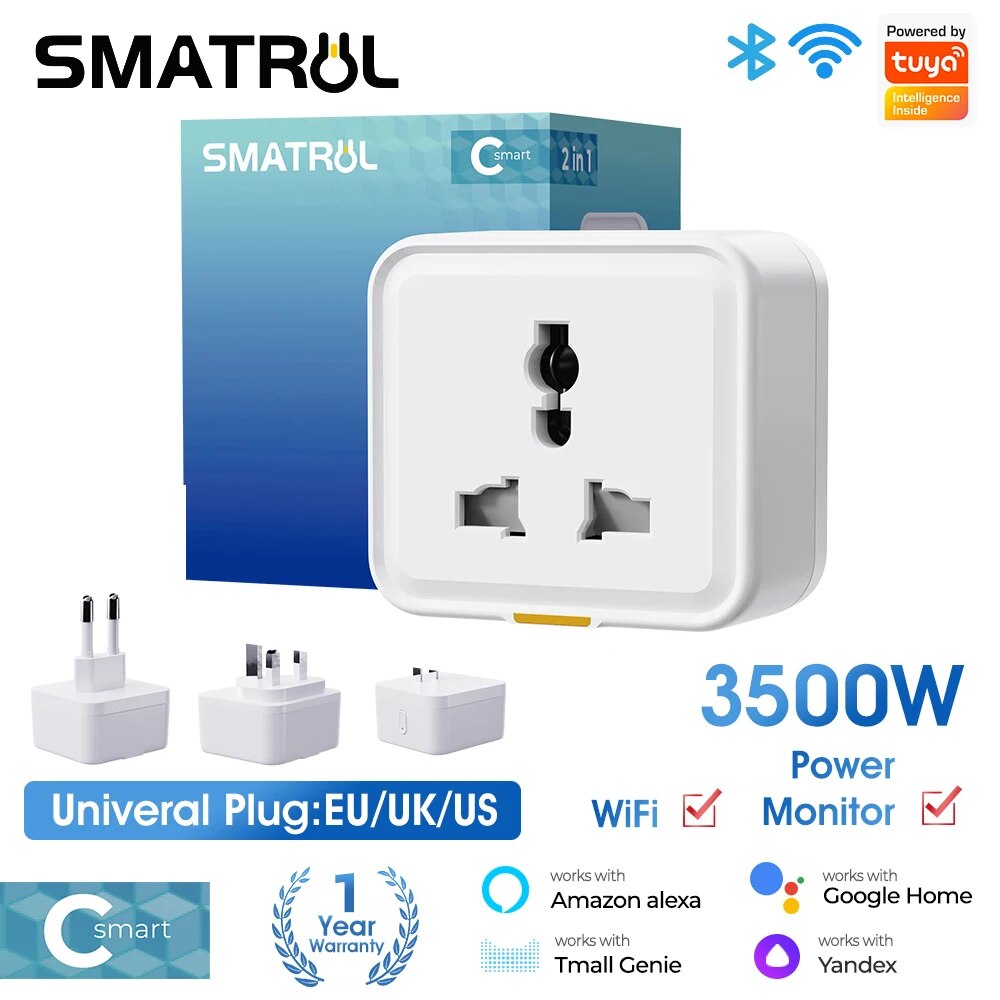Smart Home Or Smart Home - Tuya Smart Home Draadloze Wifi Stekker