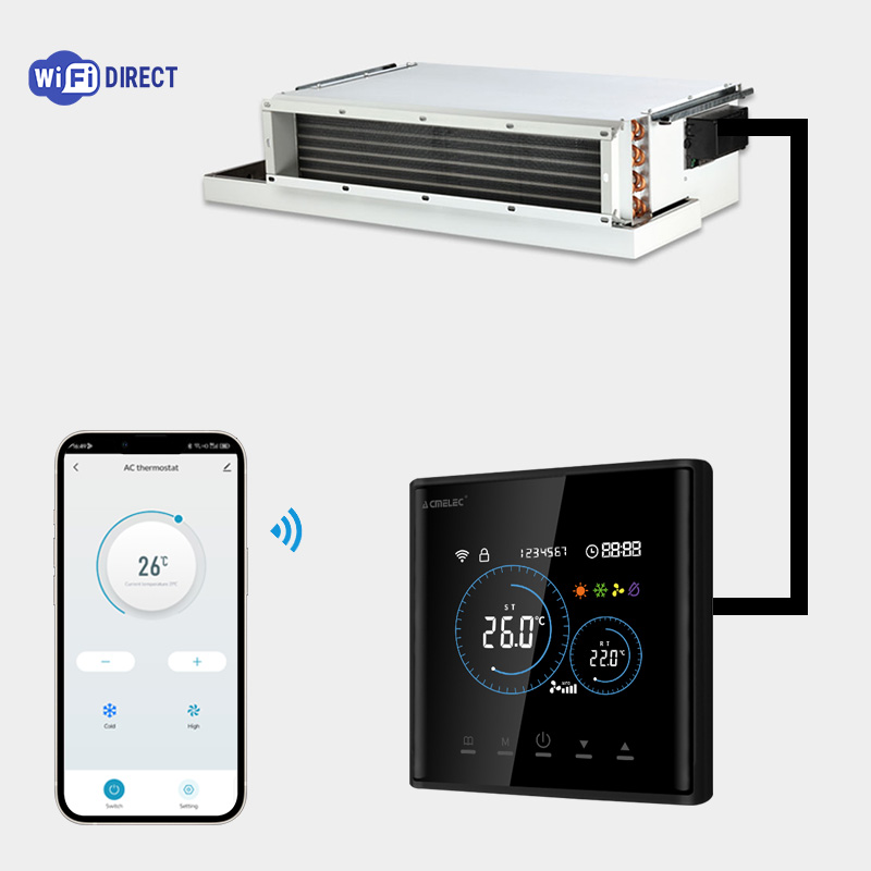 Smart Home Full System - Slimme Fan Coil Thermostaat HVAC WiFi