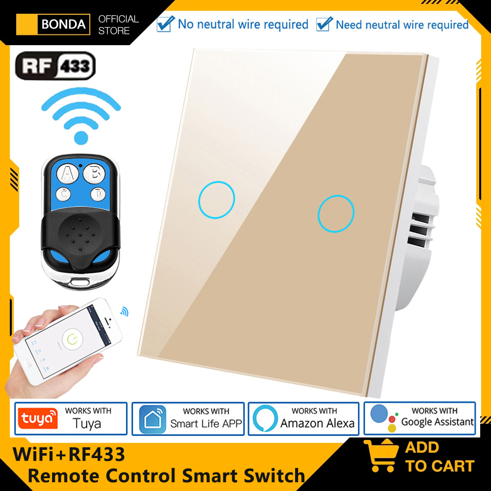 Smart Home Full System - Tuya EU WiFi + RF433 Slimme