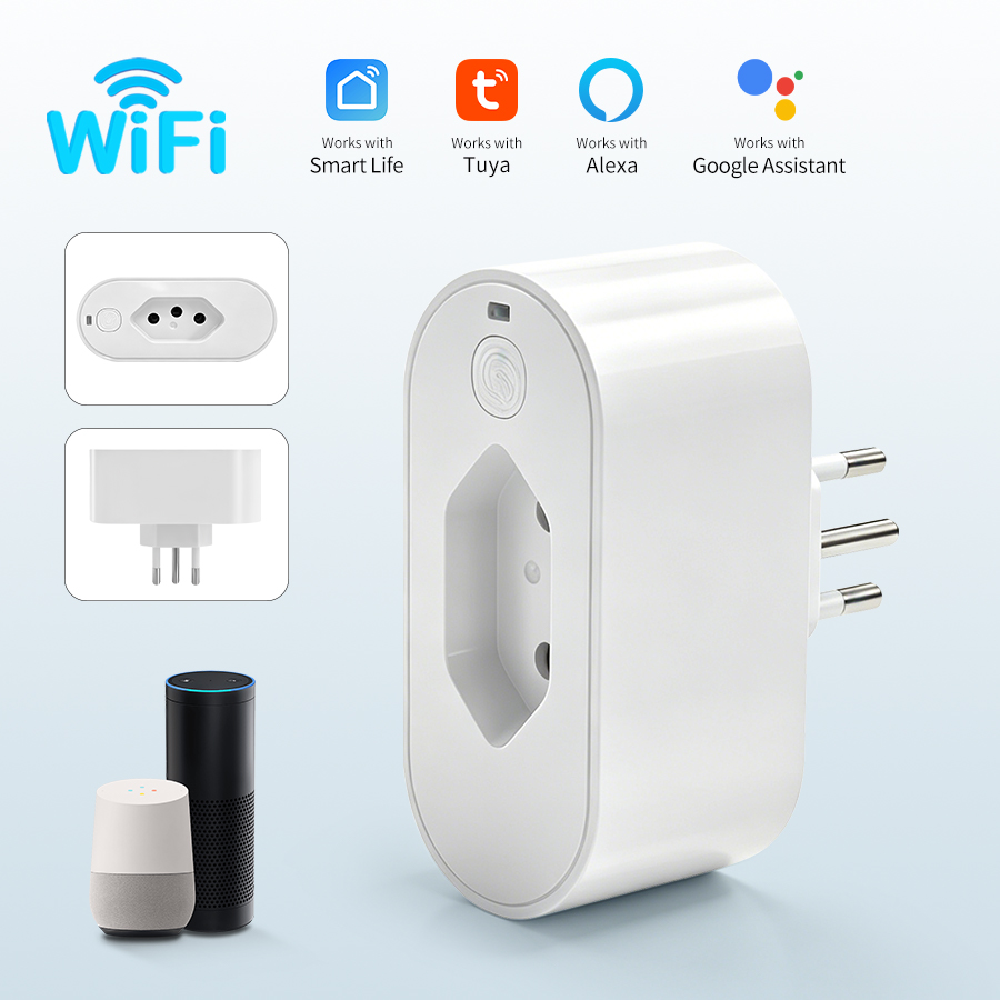 Smart Home Or Smart Home - Tuya WiFi Smart Plug Socket met