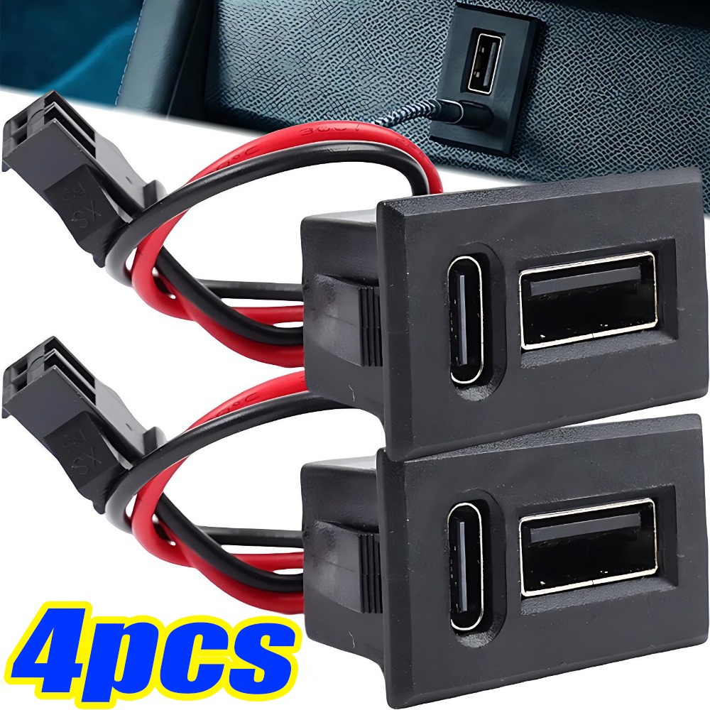 Smart Home Utilities - Dubbele Type C USB vrouwelijke poortconnector