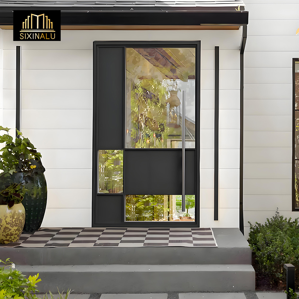 Smart Home Interior - Sixinalu Swing Center Pivot Deur Met