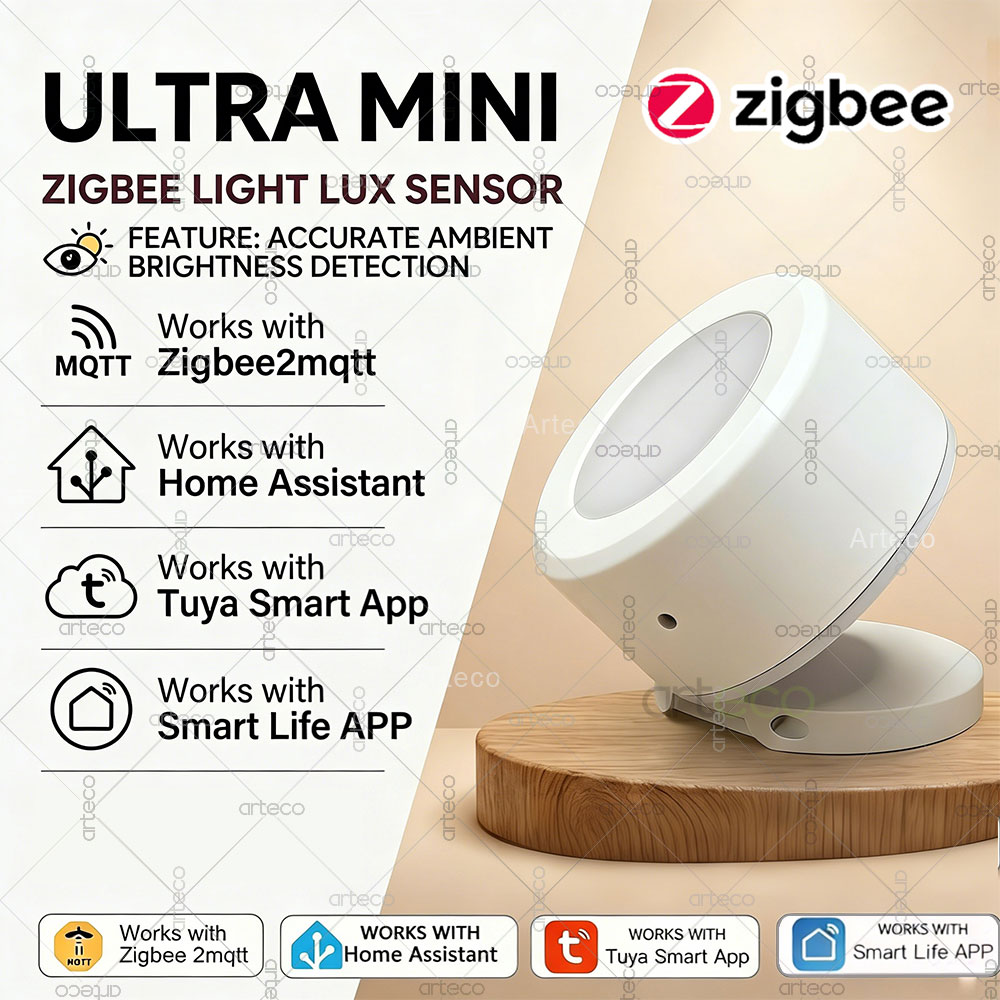 Ultra Mini Zigbee Lichtsensor  - Smart Home Monitoring recensie en prijs