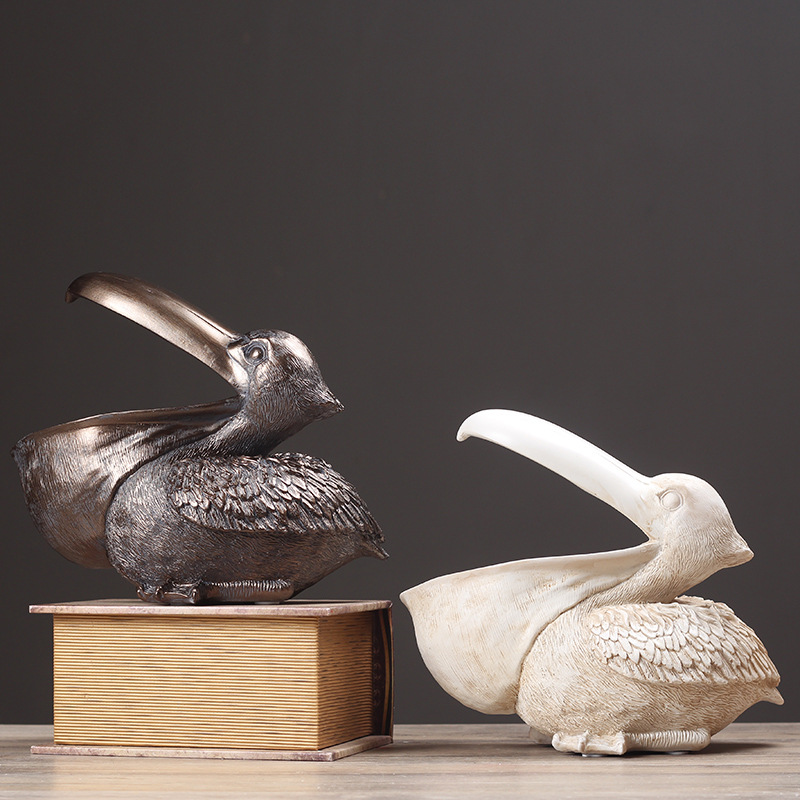 Pelikaan Vogel Ornament Retro  - Smart Home Decor recensie en prijs