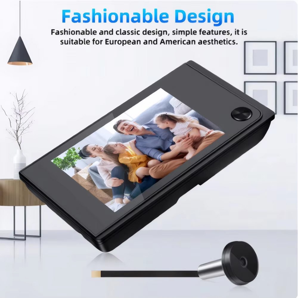 Hollarm 3,5 inch draadloze deu - Smart Home Battery Camera recensie en prijs