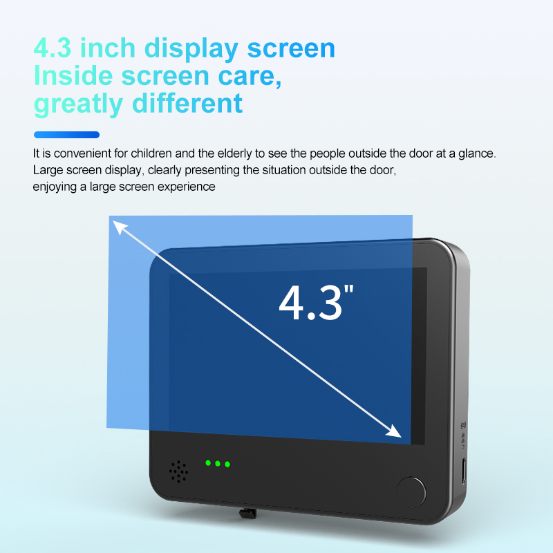 Danmini 4,3 inch 2K Smart Life - Smart Home Battery Camera recensie en prijs