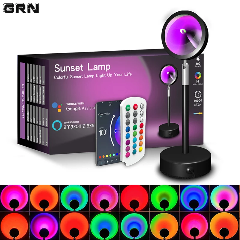 Slimme Led Zonsonderganglamp K - Smart Home Decor recensie en prijs