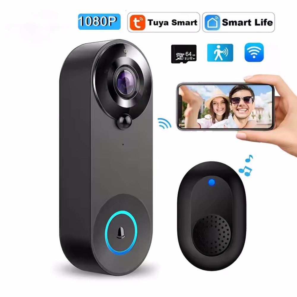 Tuya 1080P Draadloze WIFI Deur - Smart Home Cctv recensie en prijs