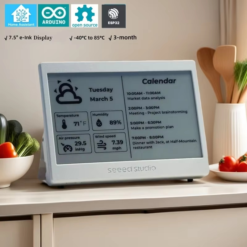 XIAO ESP32 e-paperpaneel, 7,5  - Smart Home Arduino recensie en prijs