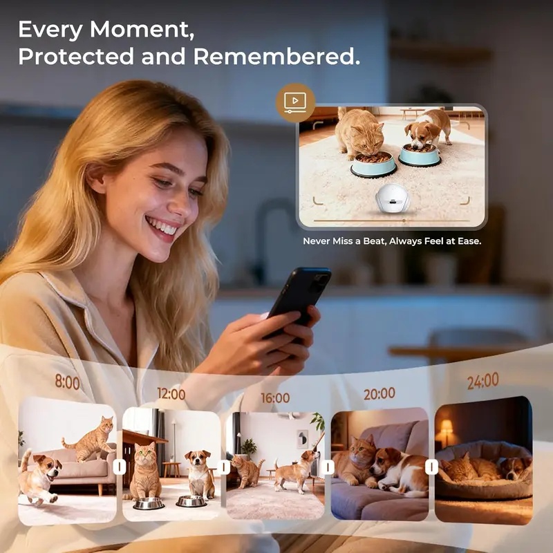Beweegbare Indoor Huisdierrobo - Smart Home Monitoring recensie en prijs