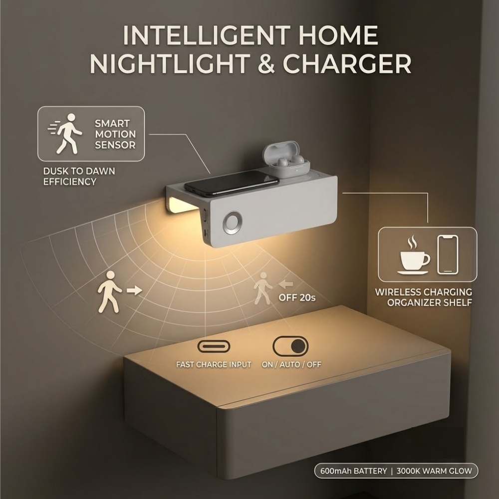 Draadloze LED-kastlamp Slimme  - Smart Night Light recensie en prijs
