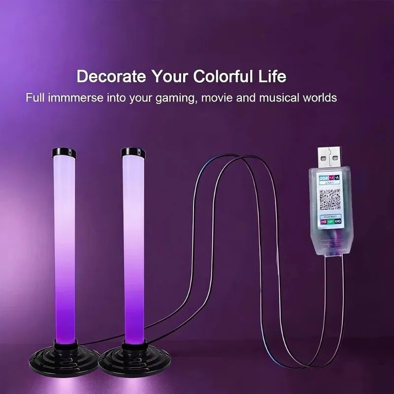 RGB LED-lichtbalk, USB-aangedr - Smart Home Decor recensie en prijs