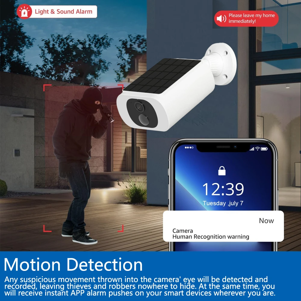 5MP Tuya Smartlife Outdoor Sol - Smart Home Battery Camera recensie en prijs