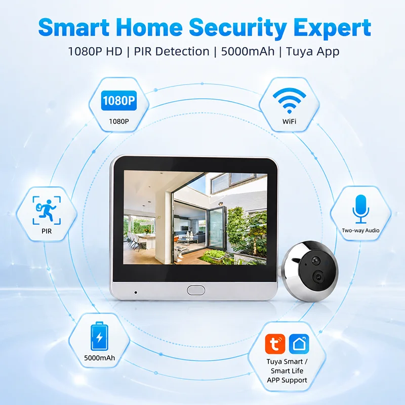 Tuya 3MP Slimme WiFi Digitale  - Smart Home Battery Camera recensie en prijs