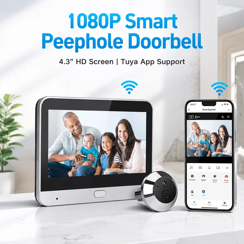 Tuya 3MP Slimme WiFi Digitale  - Smart Home Battery Camera recensie en prijs