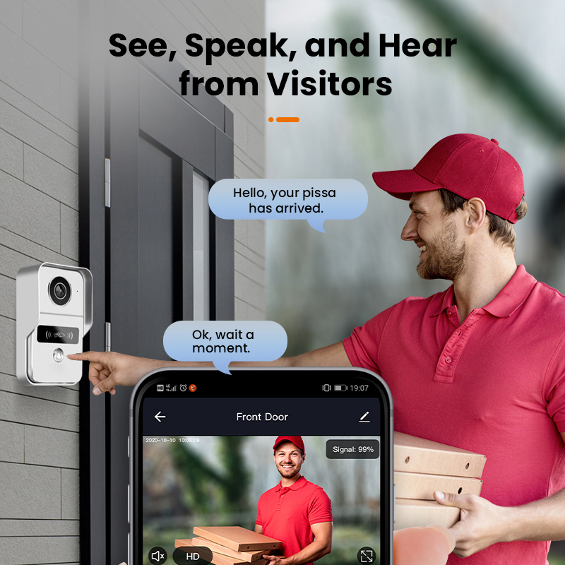Tuya Smart 1080P Deurbelcamera - Smart Home Battery Camera recensie en prijs