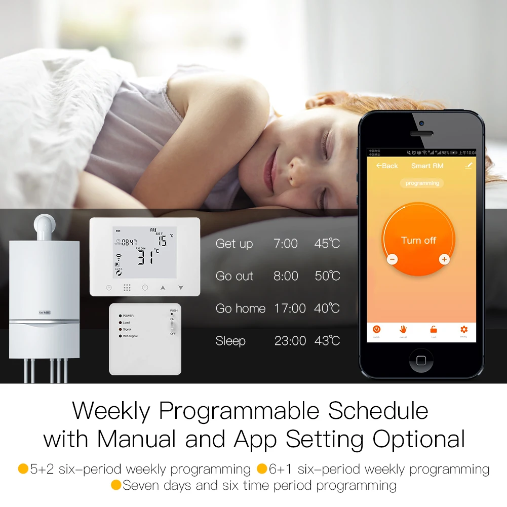Wifi Slimme Thermostaat Muur-H - Smart Home Full System recensie en prijs