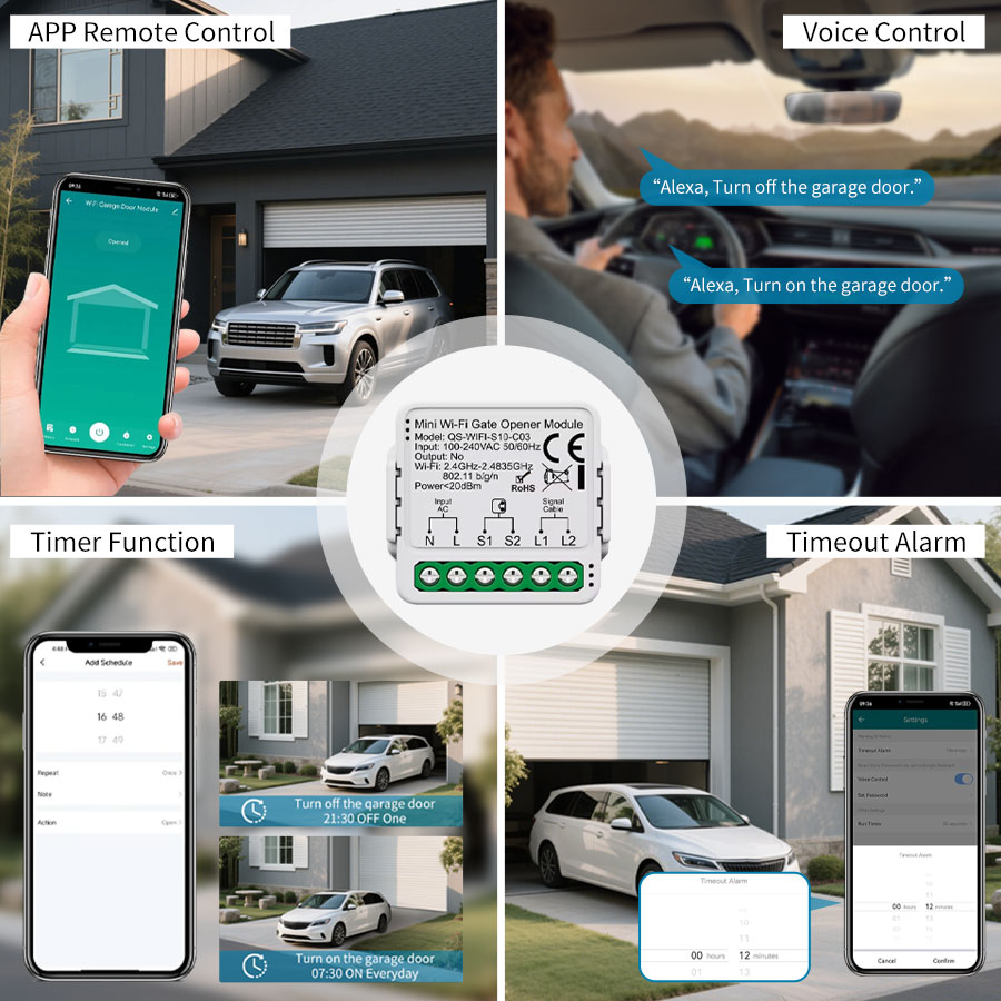 Tuya Smart WiFi of Zigbee gara - Smart Home Villa recensie en prijs