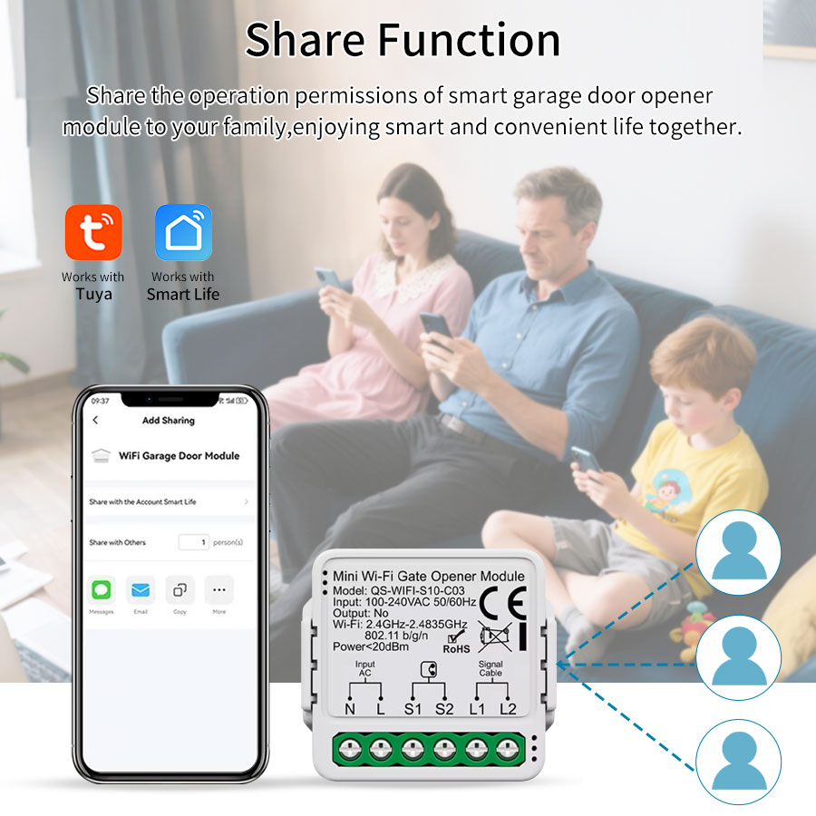 Tuya Smart WiFi of Zigbee gara - Smart Home Villa recensie en prijs
