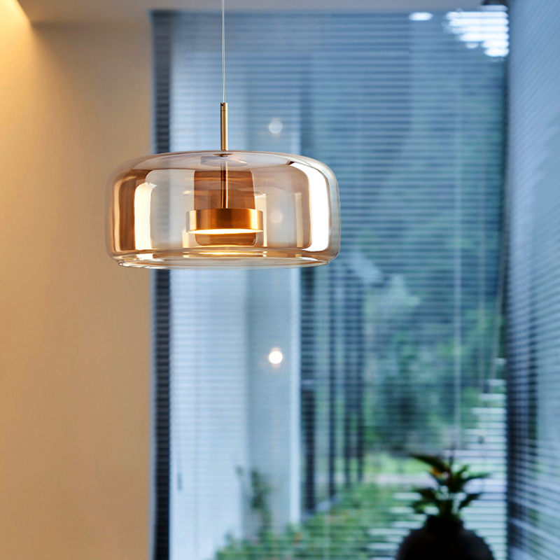 Moderne glazen hanglamp LED-kr - Voice Control Light Bulb recensie en prijs