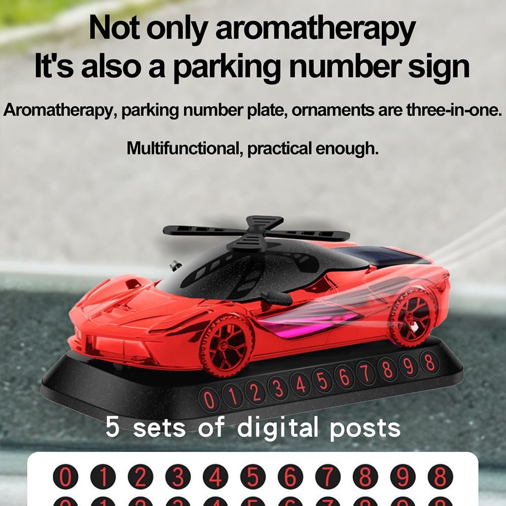 Zonneauto-ornamenten aromather - Smart Home Interior recensie en prijs