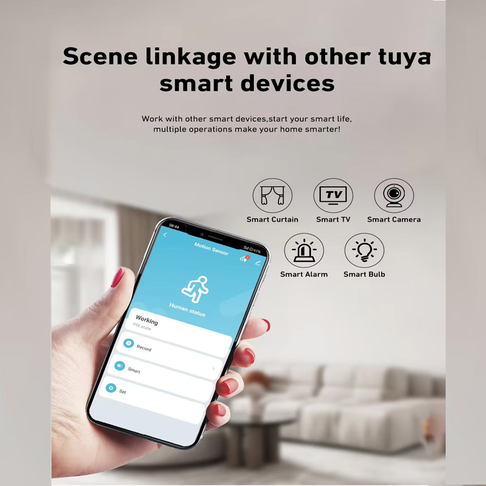 Slimme PIR-bewegingssensor WiF - Smart Home Villa recensie en prijs