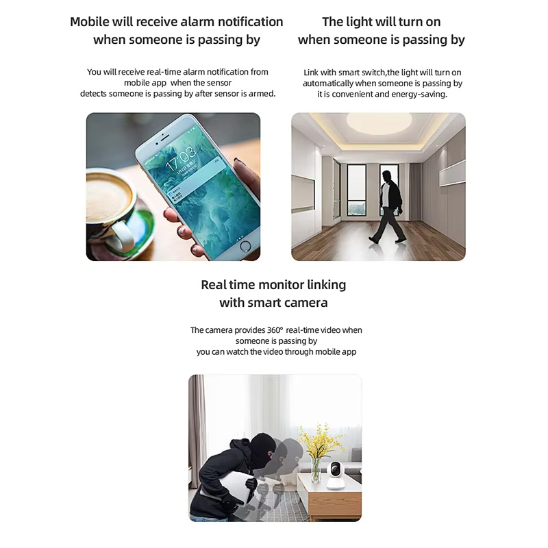 Slimme PIR-bewegingssensor WiF - Smart Home Villa recensie en prijs