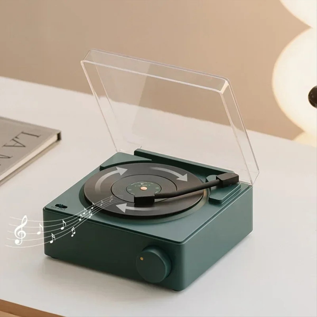 T171C-Retro Vinyl Draadloze Bl - Smart Home Yellow recensie en prijs