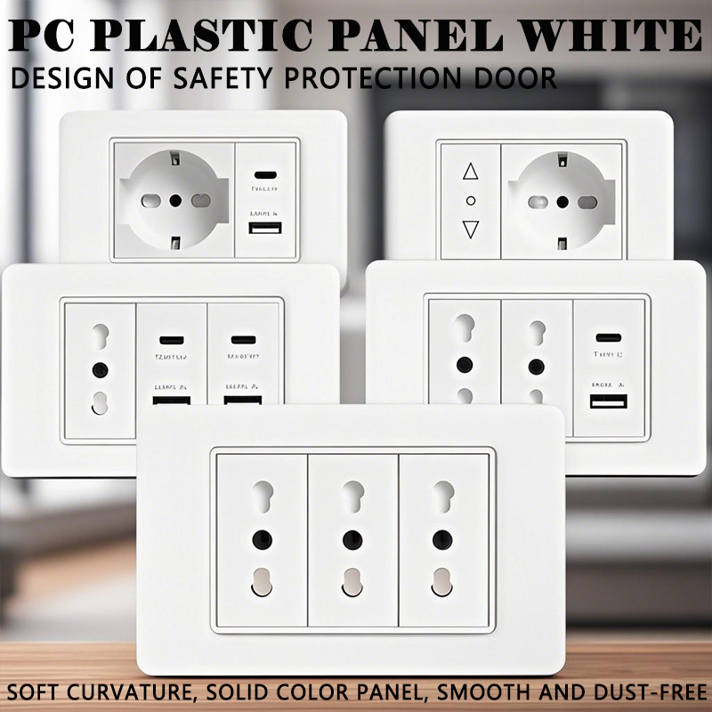 118 PC Plastic Paneel Socket U - Smart Home Or Smart Home recensie en prijs