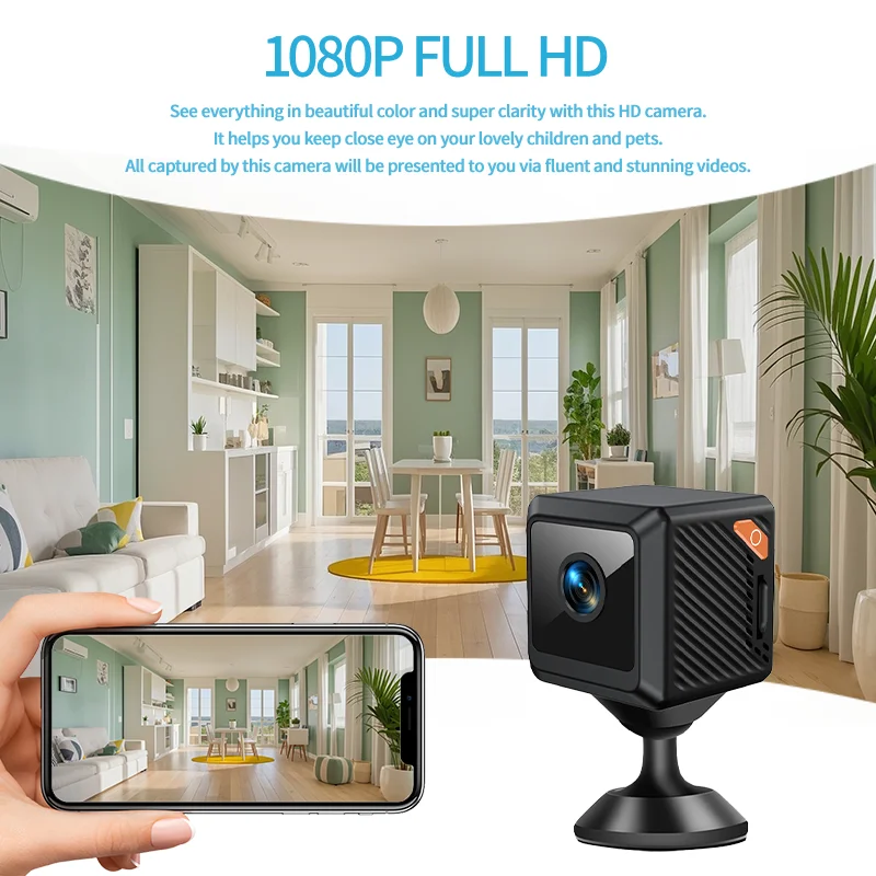 W02 1080P mini-beveiliging thu - Smart Home Cctv recensie en prijs