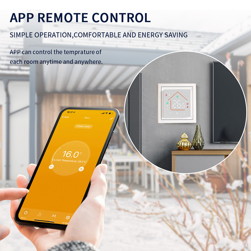 Slimme WiFi-thermostaat werkt  - Smart Home Full System recensie en prijs