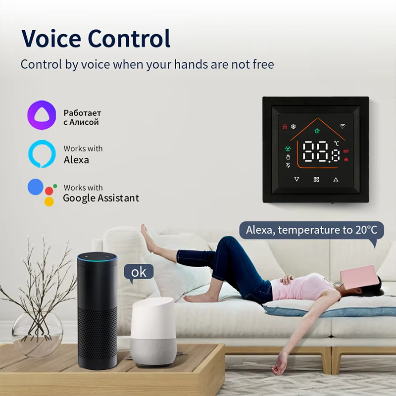Slimme WiFi-thermostaat werkt  - Smart Home Full System recensie en prijs
