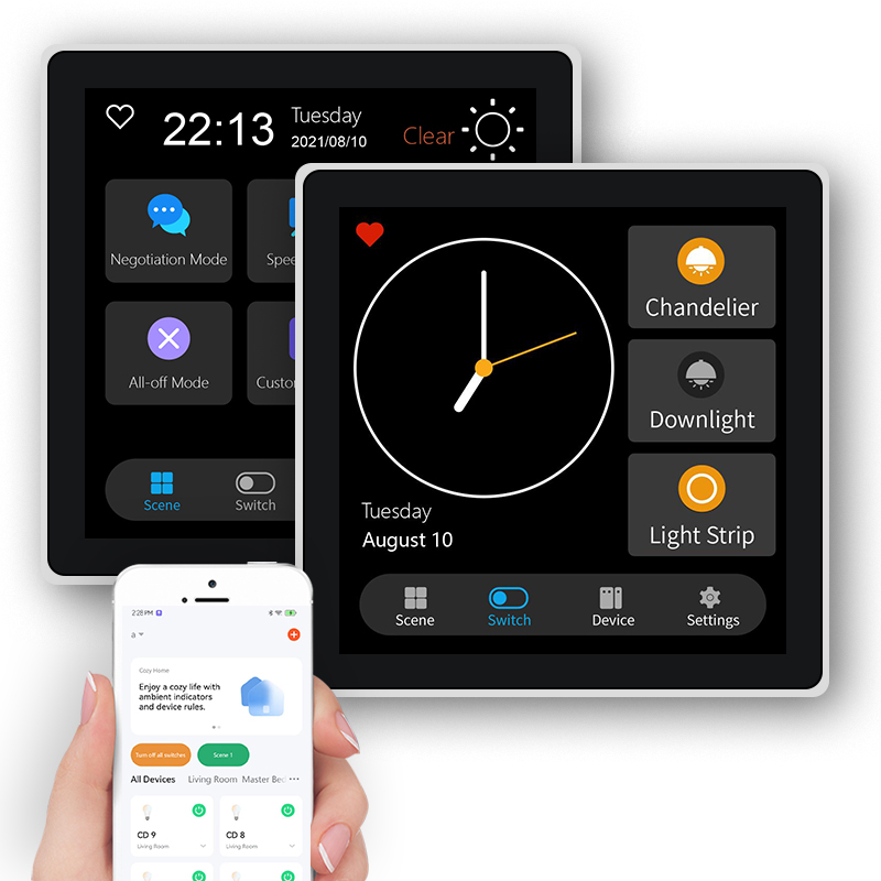 FUERS 4-inch touchscreen Multi - Smart Home Monitoring recensie en prijs