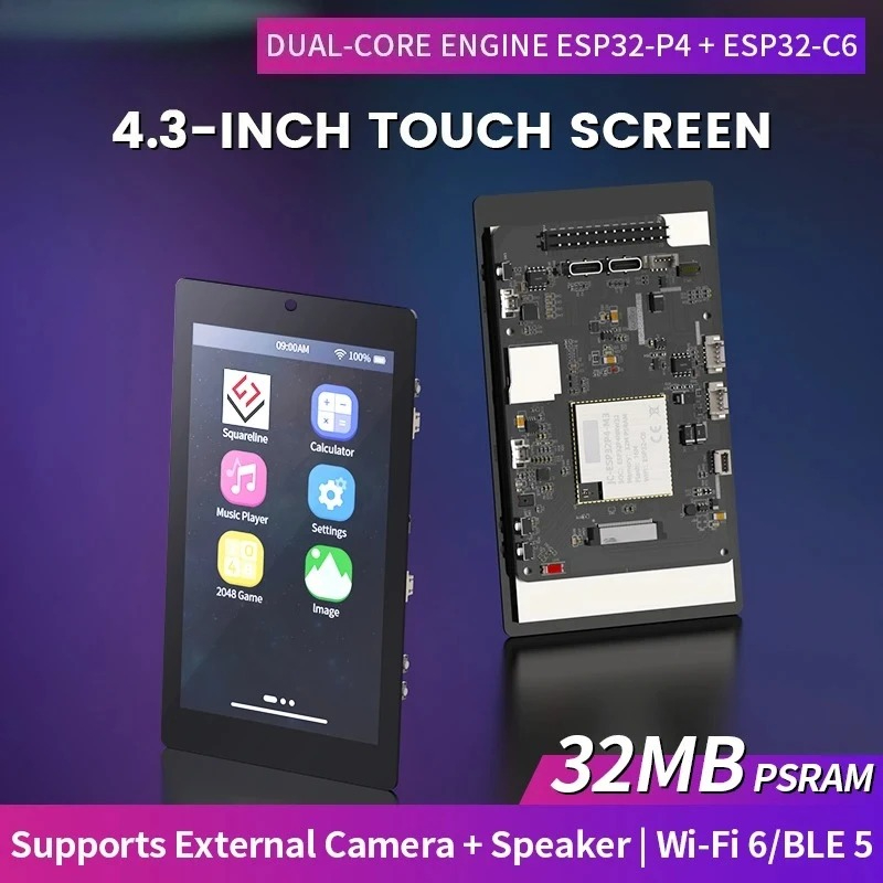 4,3 inch 480x800 IPS capacitie - Smart Home Arduino recensie en prijs