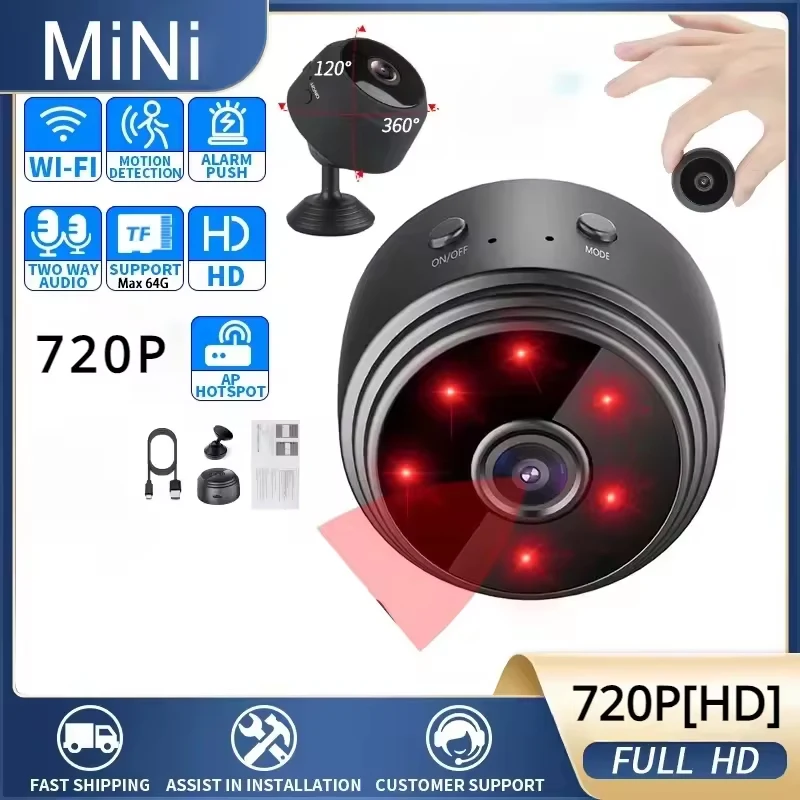 A9 Mini Camera WiFi Draadloze  - Smart Home Monitoring recensie en prijs