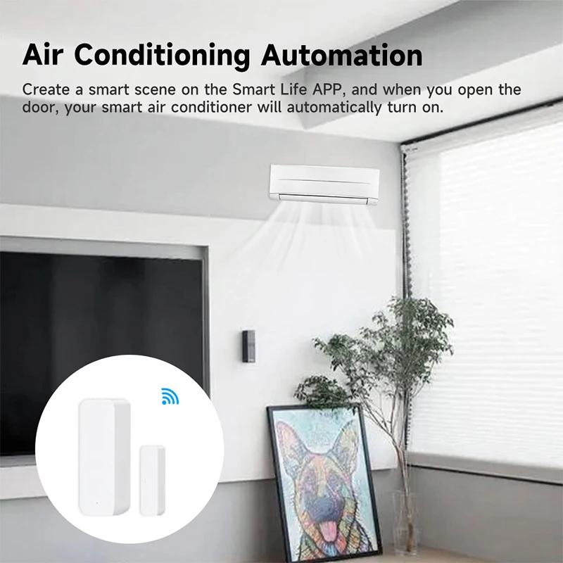 Tuya WiFi Smart Door Sensor De - Smart Home Full System recensie en prijs