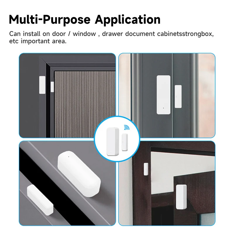 Tuya WiFi Smart Door Sensor De - Smart Home Full System recensie en prijs
