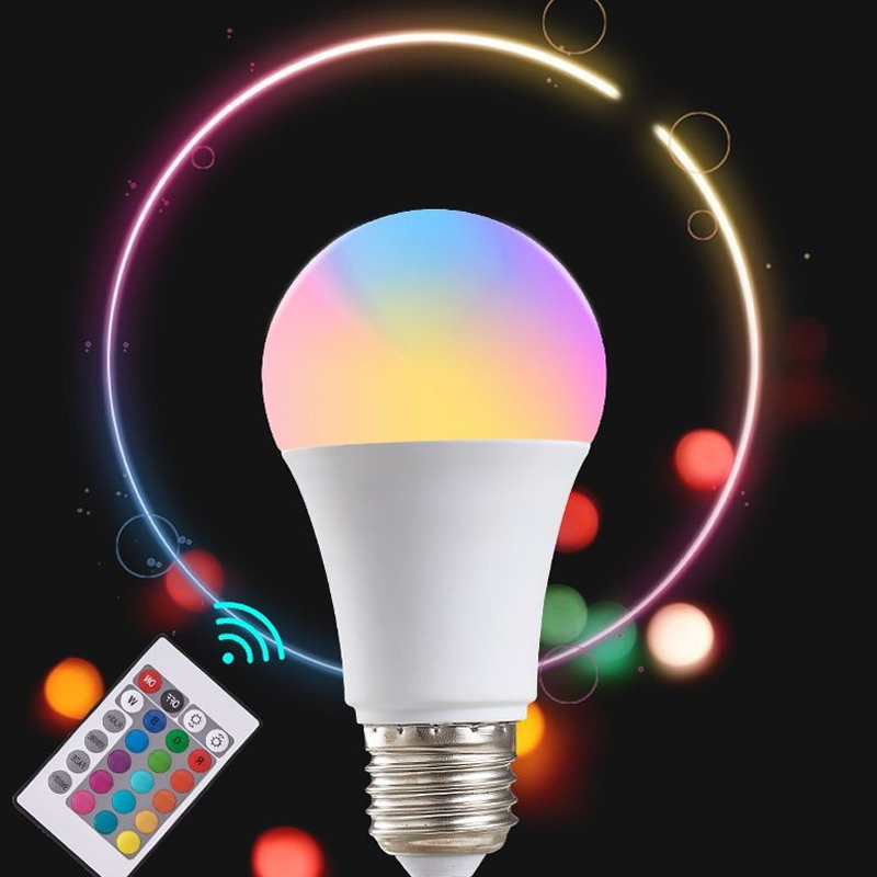 16 Kleuren RGB Lamp LED Meerkl - Voice Control Light Bulb recensie en prijs
