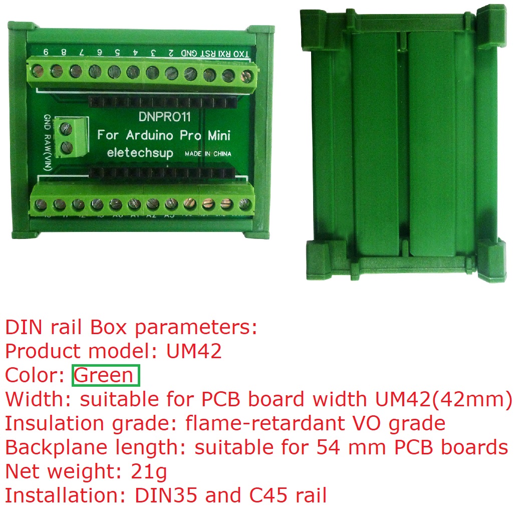 DIN-rail montageklemmenblok ad - Smart Home Arduino recensie en prijs